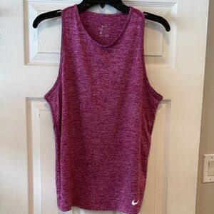 Nike Heathered Purple Tank Top
